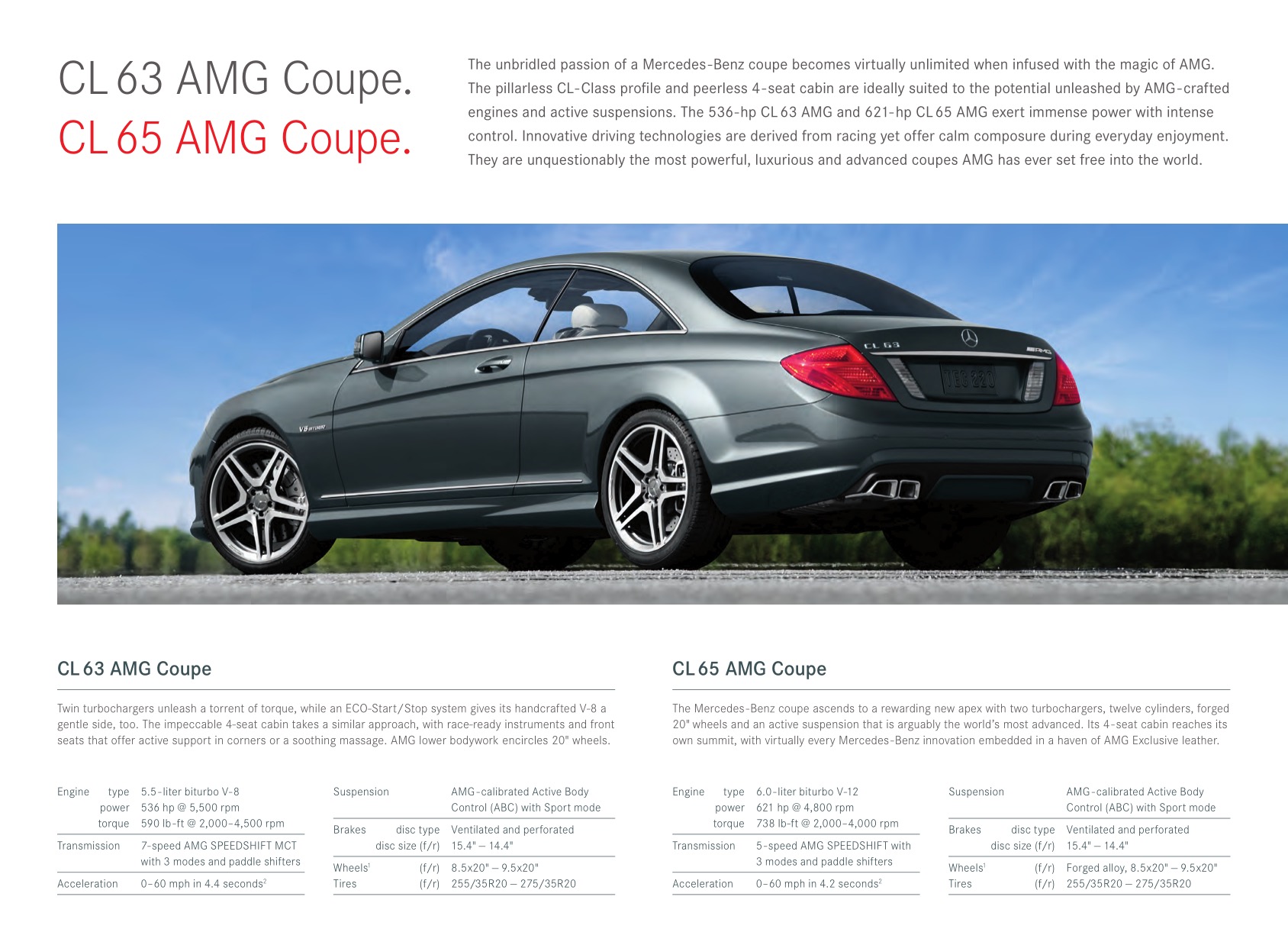 2012 Mercedes-Benz AMG Brochure Page 15
